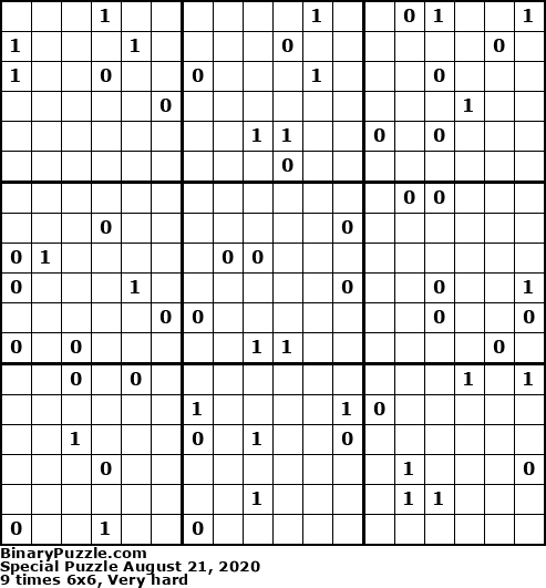 Binary Puzzle
