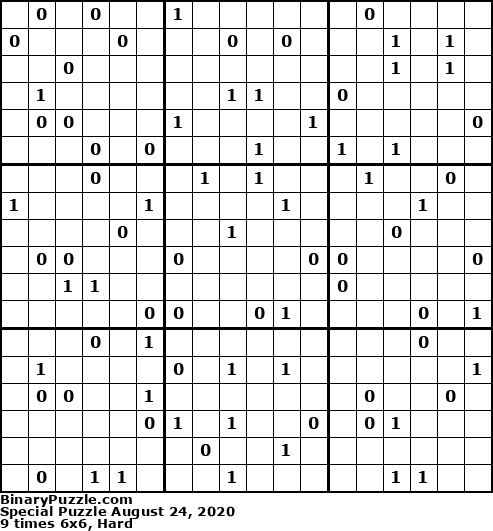 Binary Puzzle