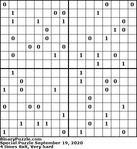 Binary Puzzle
