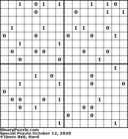 Binary Puzzle