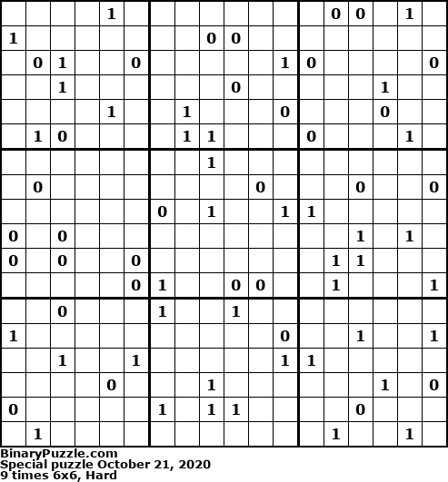 Binary Puzzle