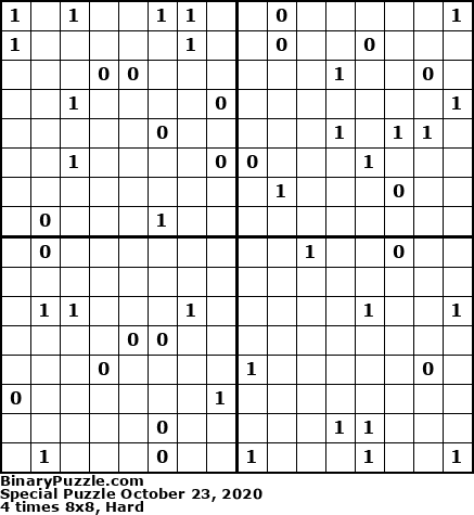 Binary Puzzle