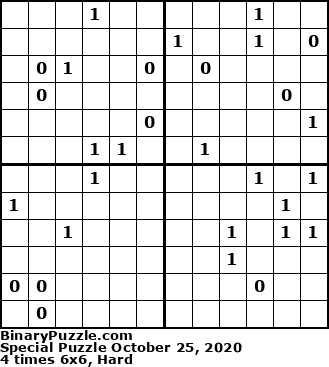 Binary Puzzle