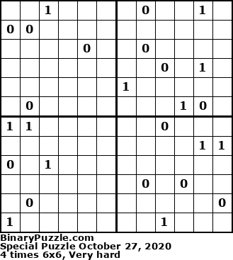 Binary Puzzle