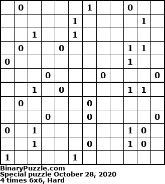 Binary Puzzle