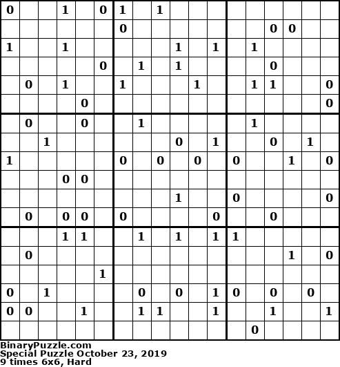 Binary Puzzle