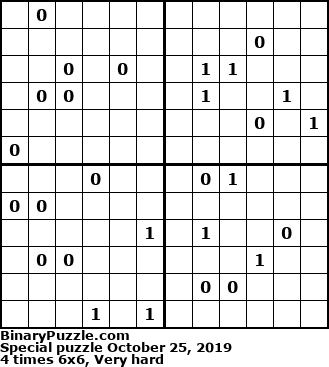 Binary Puzzle