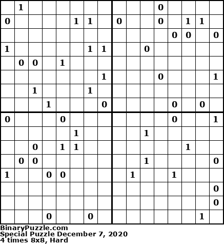 Binary Puzzle