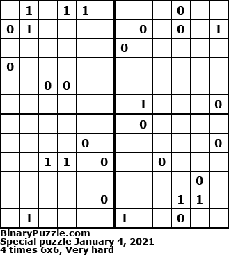 Binary Puzzle