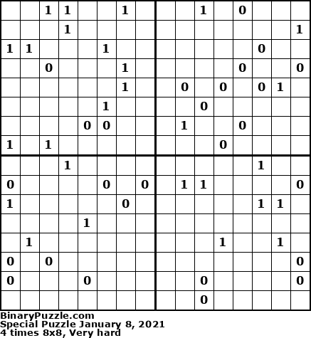 Binary Puzzle