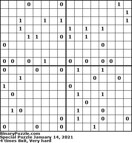 Binary Puzzle