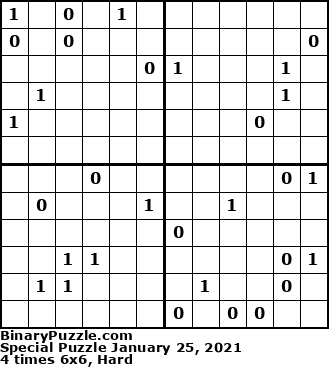 Binary Puzzle