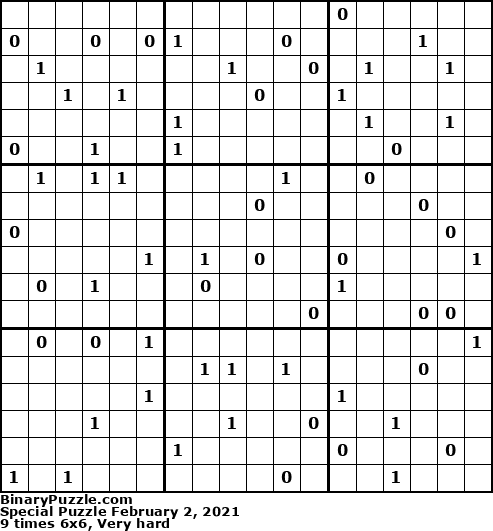 Binary Puzzle