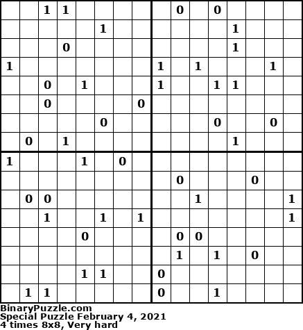 Binary Puzzle