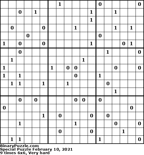 Binary Puzzle