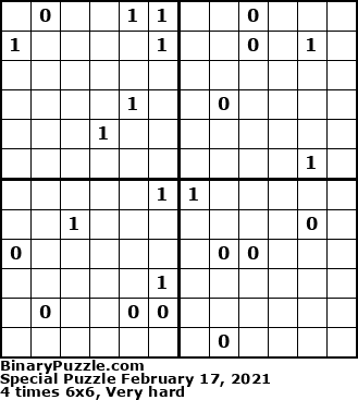 Binary Puzzle