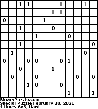 Binary Puzzle
