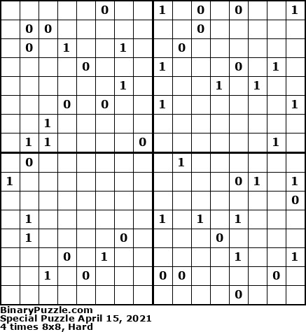 Binary Puzzle