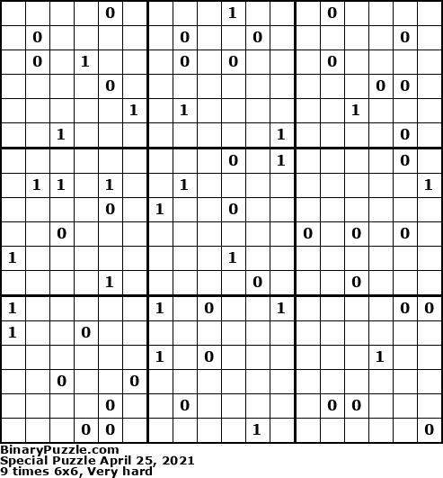 Binary Puzzle