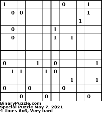 Binary Puzzle