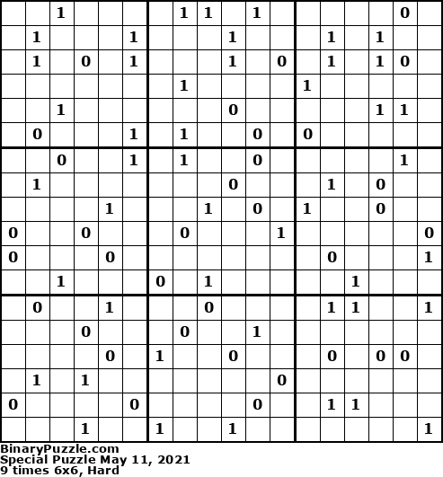 Binary Puzzle