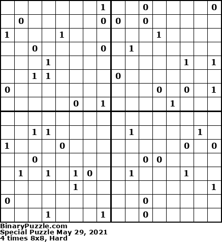 Binary Puzzle