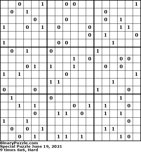 Binary Puzzle