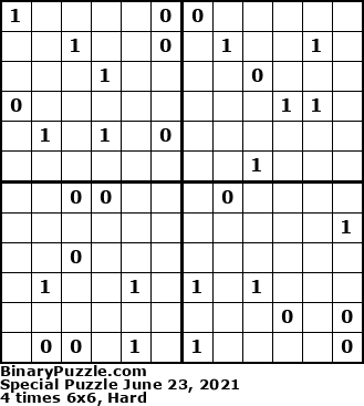 Binary Puzzle
