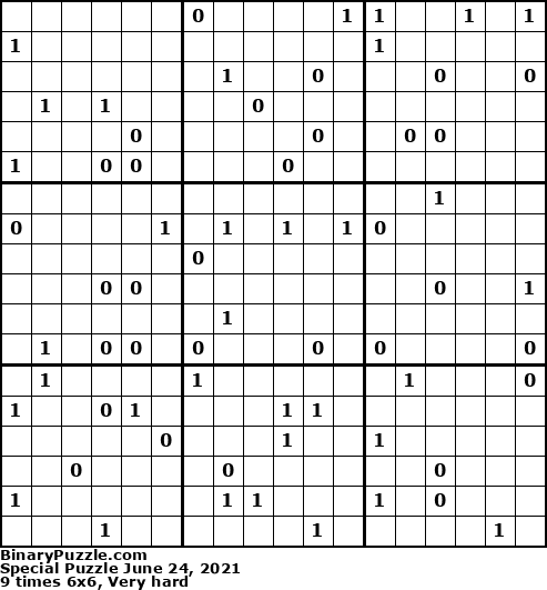 Binary Puzzle