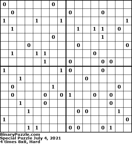 Binary Puzzle
