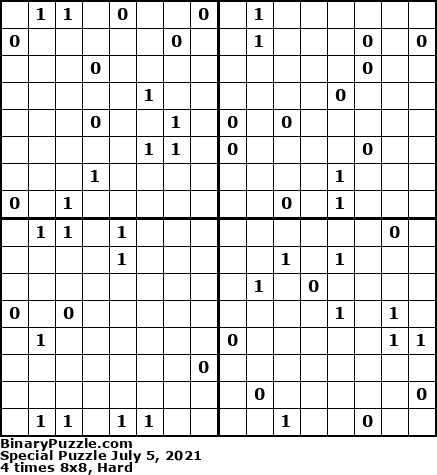 Binary Puzzle