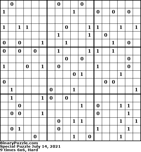 Binary Puzzle