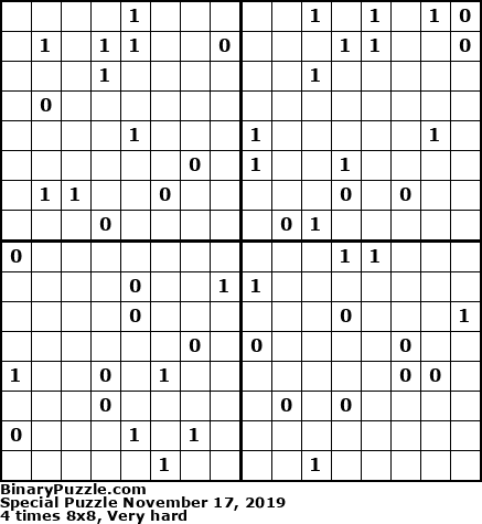Binary Puzzle