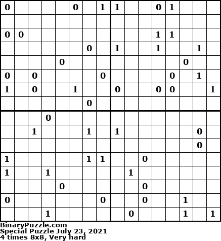 Binary Puzzle