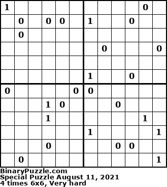 Binary Puzzle