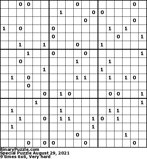 Binary Puzzle