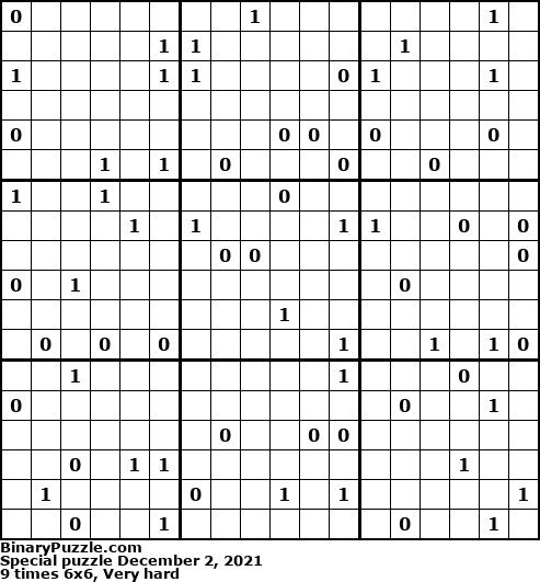 Binary Puzzle