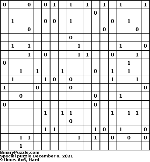Binary Puzzle