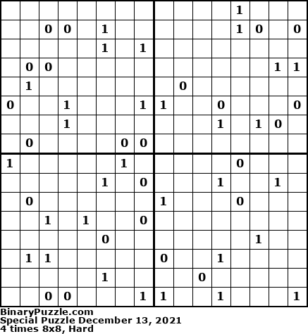 Binary Puzzle