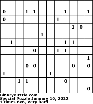Binary Puzzle