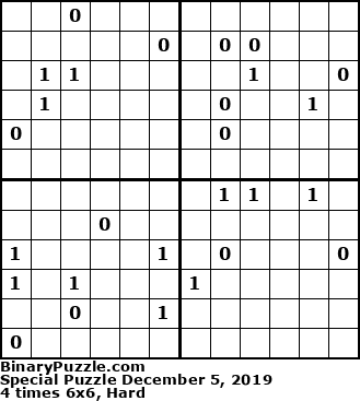 Binary Puzzle