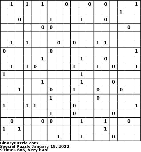 Binary Puzzle