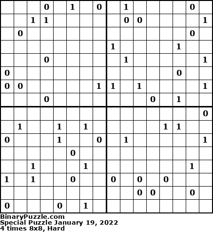Binary Puzzle