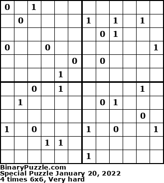 Binary Puzzle