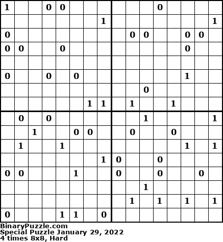 Binary Puzzle