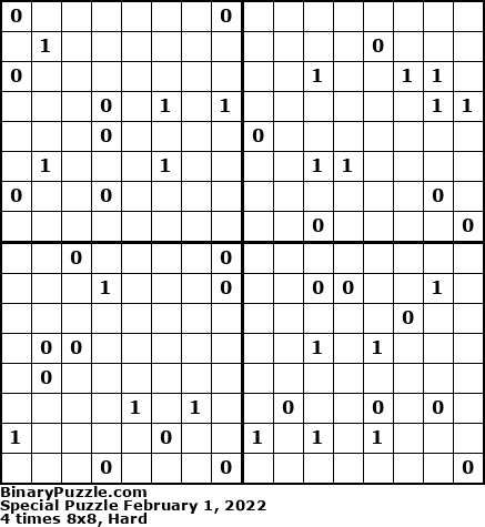 Binary Puzzle