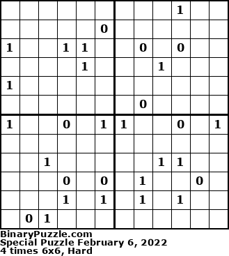 Binary Puzzle