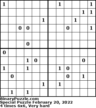 Binary Puzzle