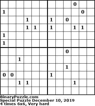 Binary Puzzle
