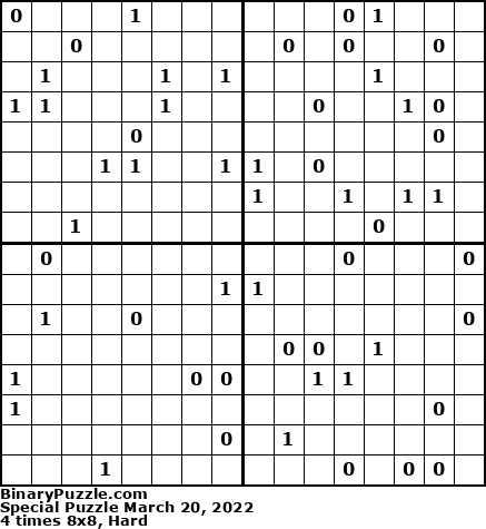 Binary Puzzle